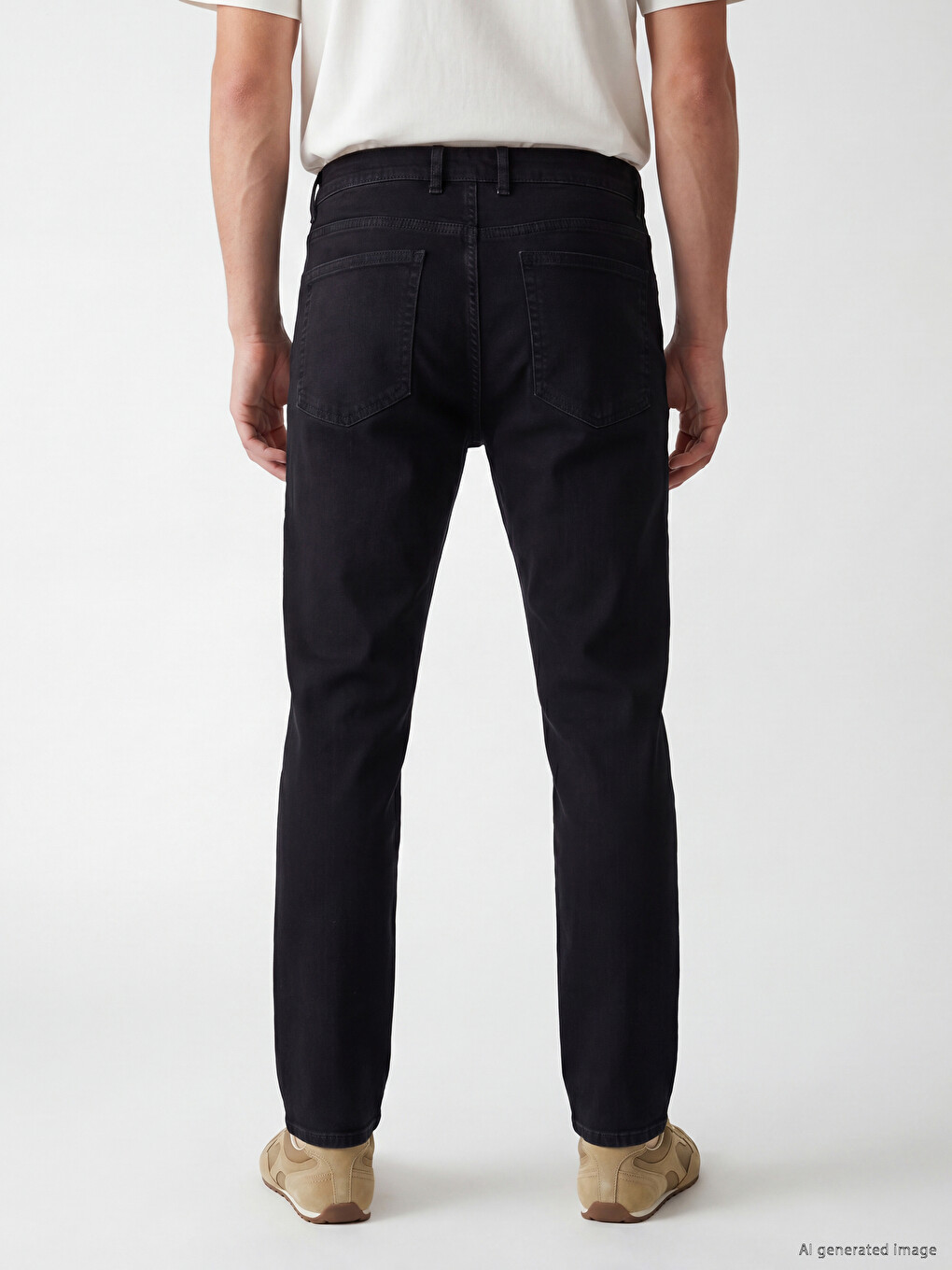 Siyah 779 Regular Fit Erkek Jean Pantolon-3