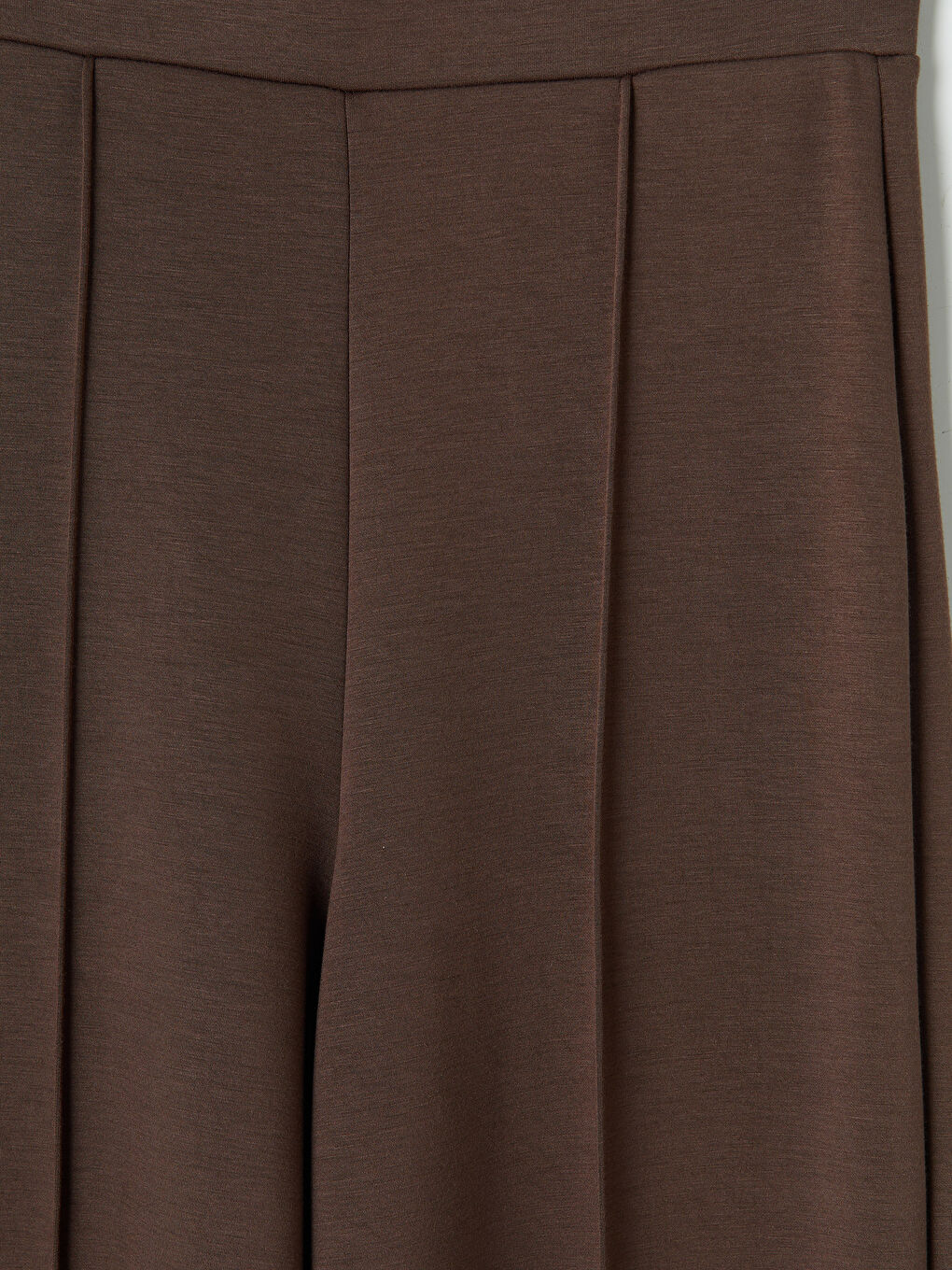 Pantaloni de trening wide leg cu talie elastică pentru femei-2