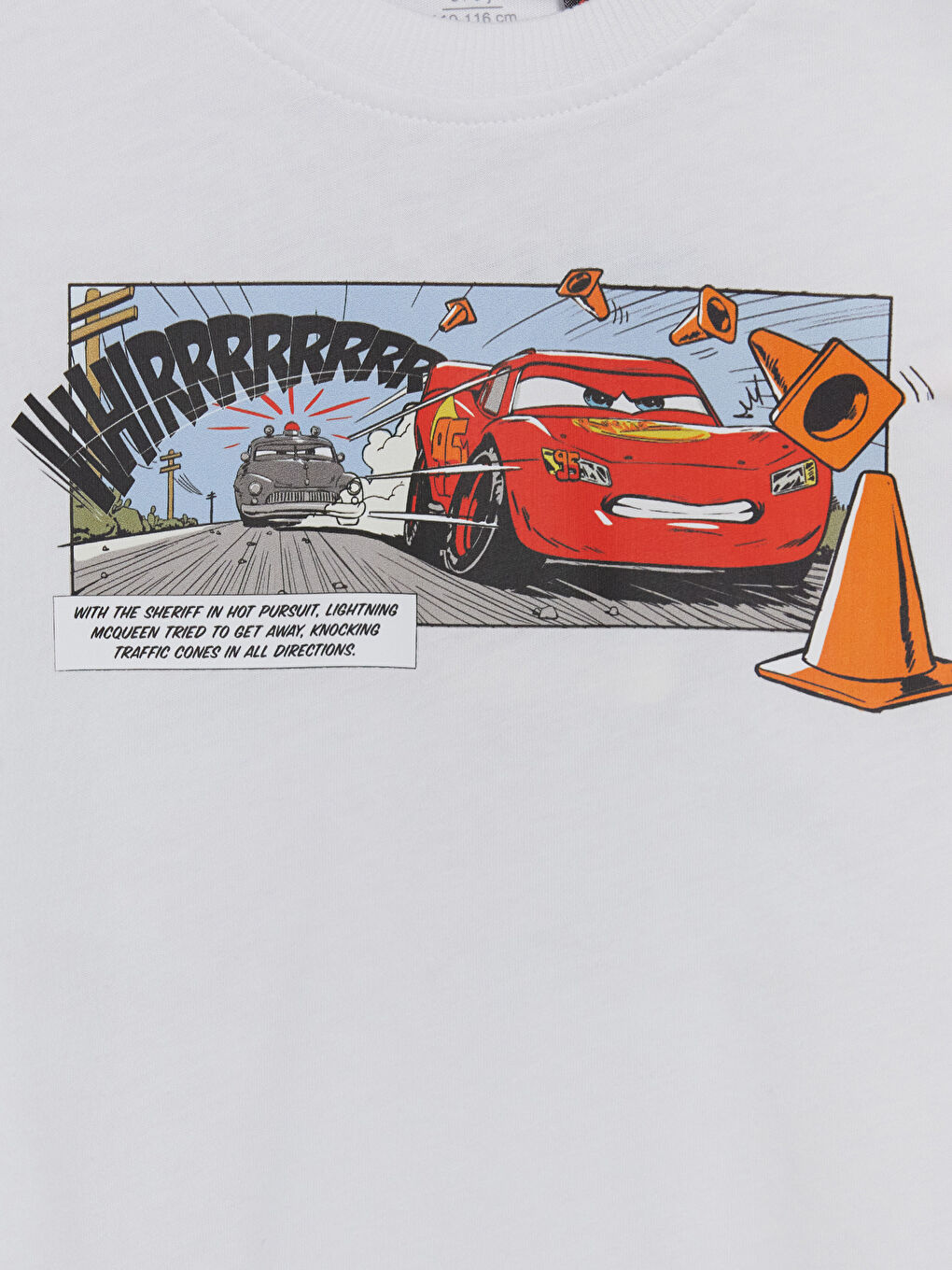 Ekru Arabalar Baskılı Erkek Çocuk Tişört-2