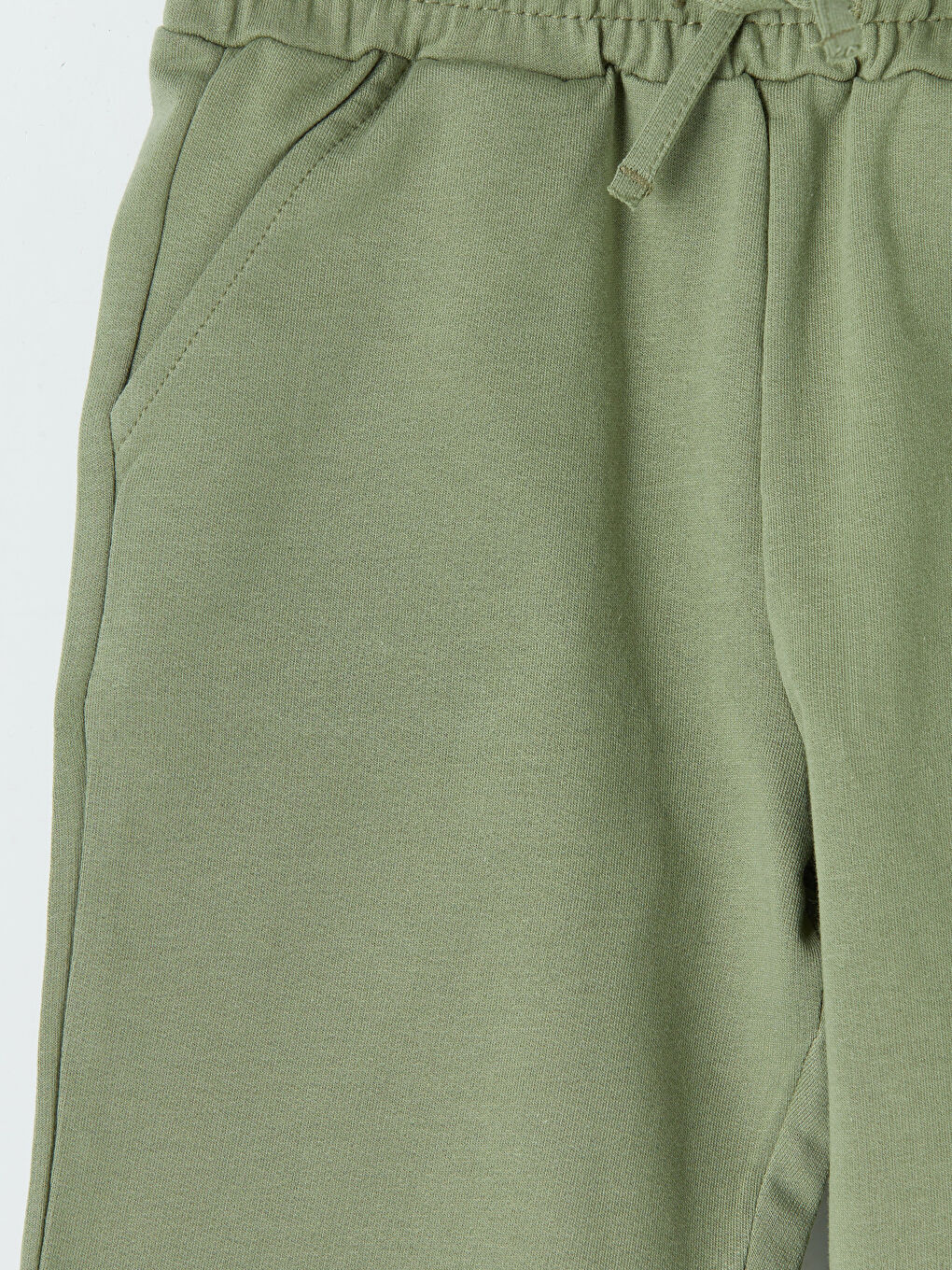 Yeşil Yandan Cepli Erkek Çocuk Şort-2