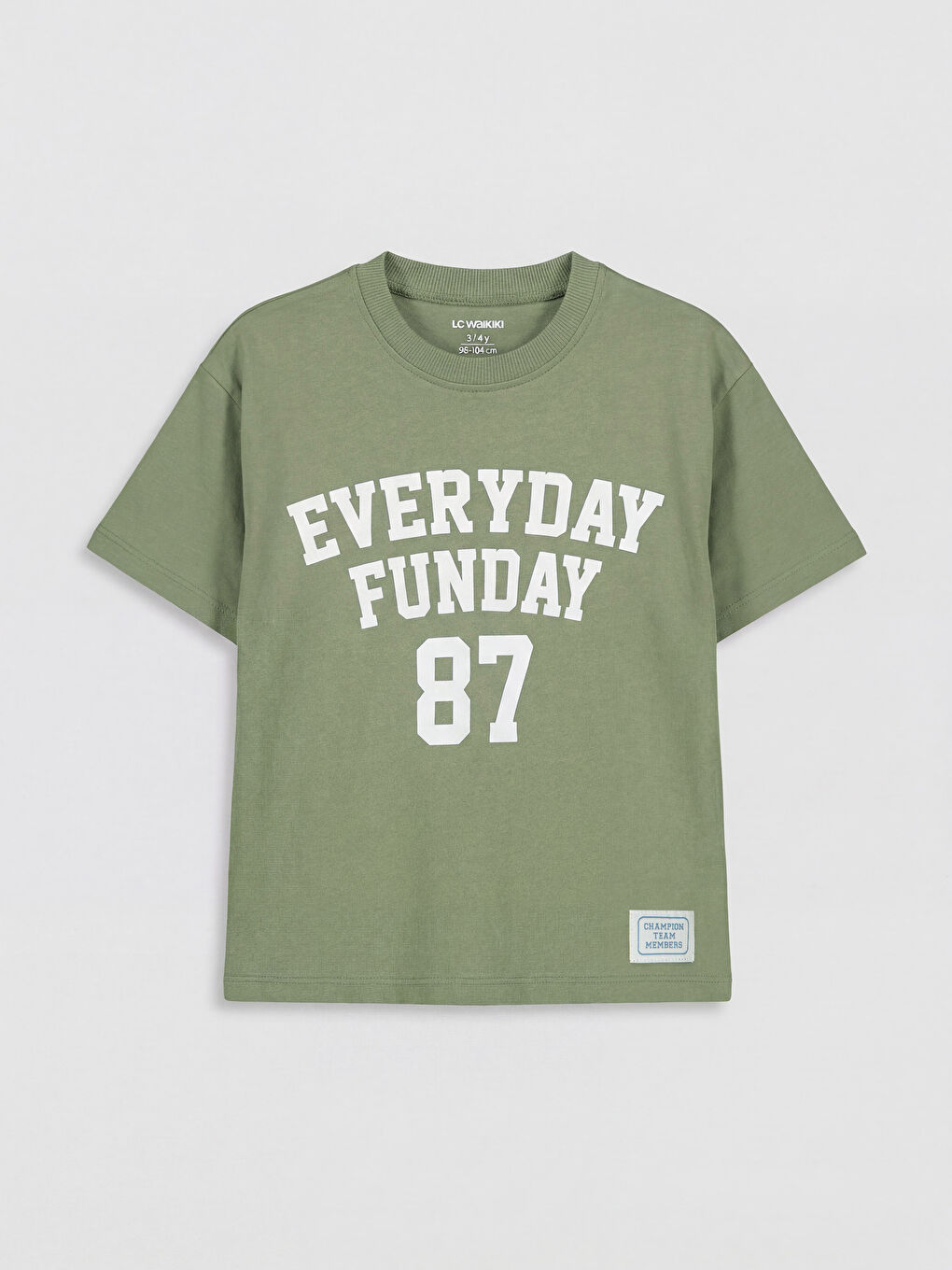 Yeşil Baskılı Erkek Çocuk Takım-1