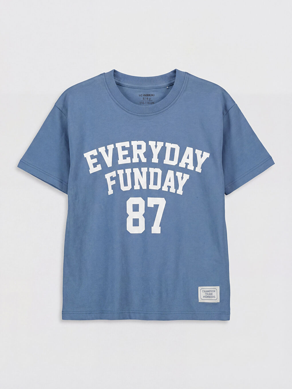 İndigo Baskılı Erkek Çocuk Takım-1