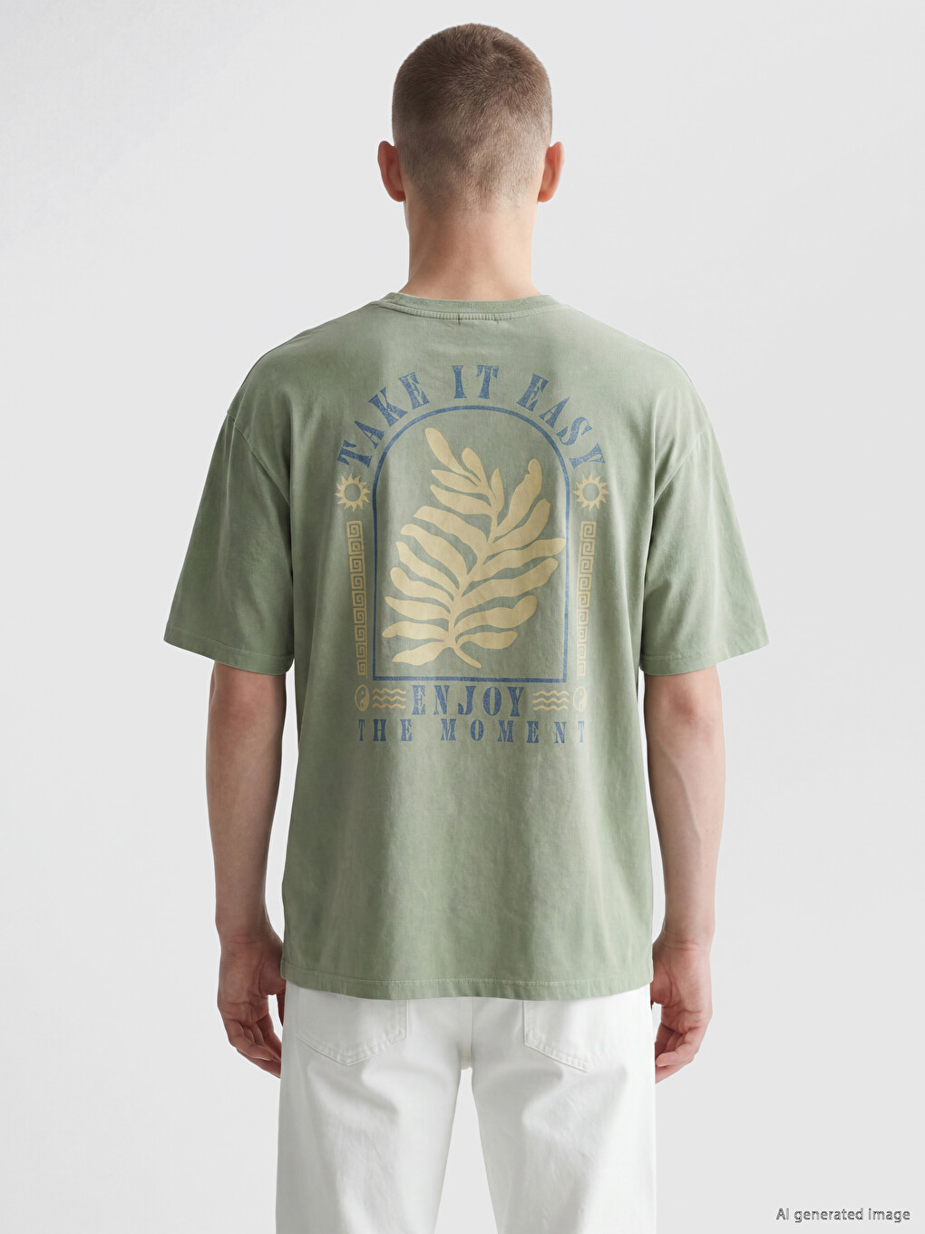 Relaxed Fit Men's T-shirt-3