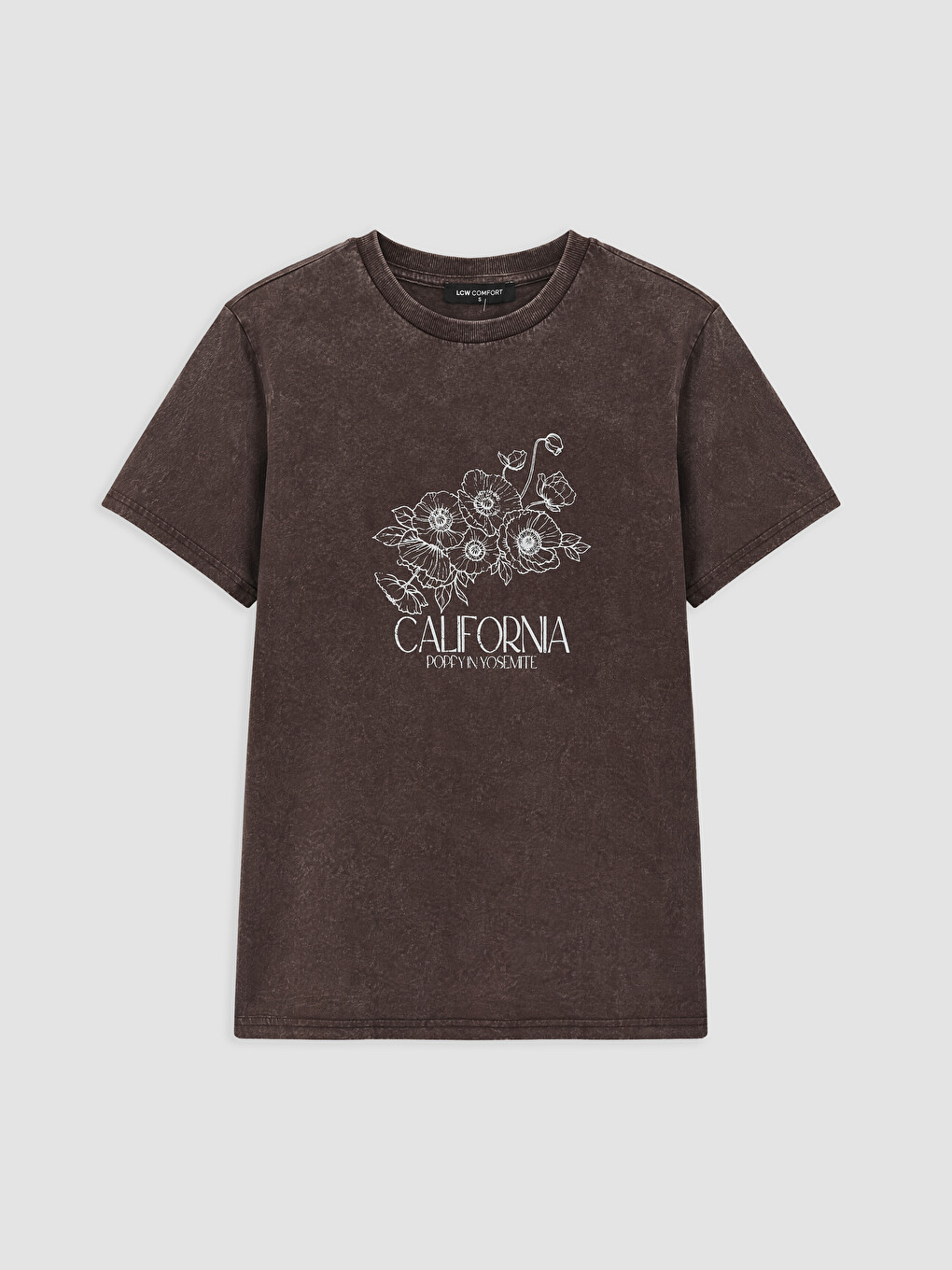 Woman Brown T-shirt