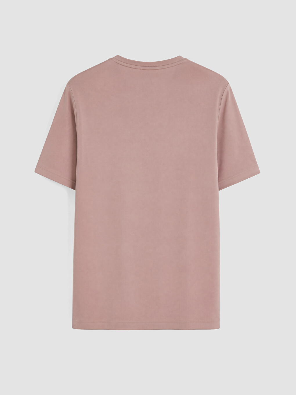 Pembe Soft Touch %100 Pamuk Erkek Tişört-2