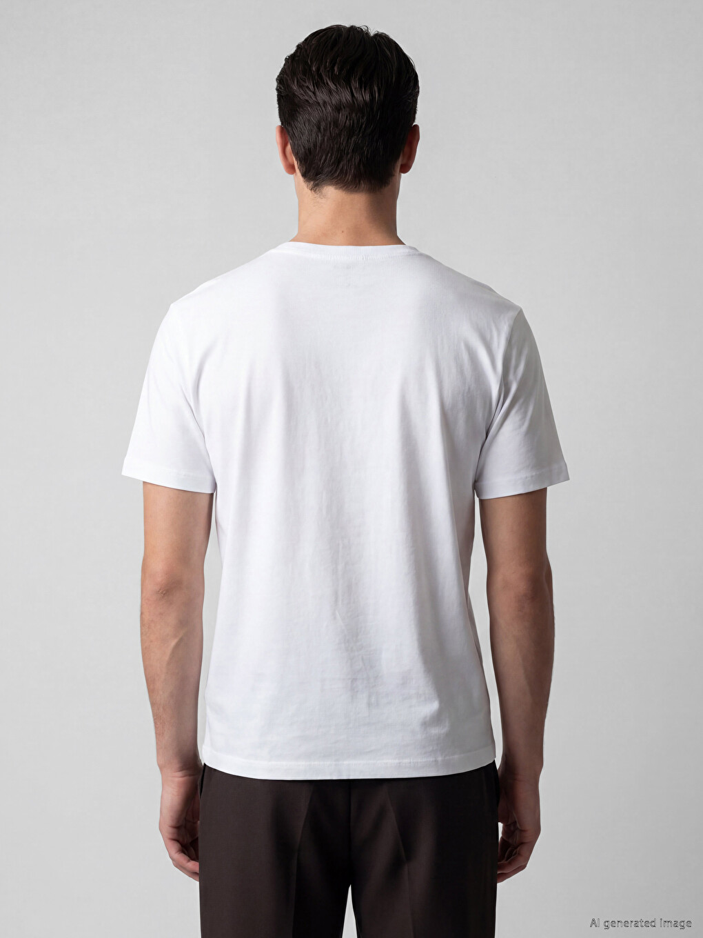 Crew Neck Men's T-shirt-3