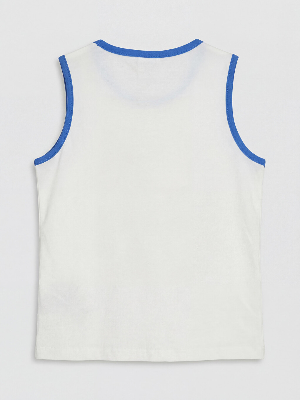 Crew Neck Printed Boys' Tank Top-1