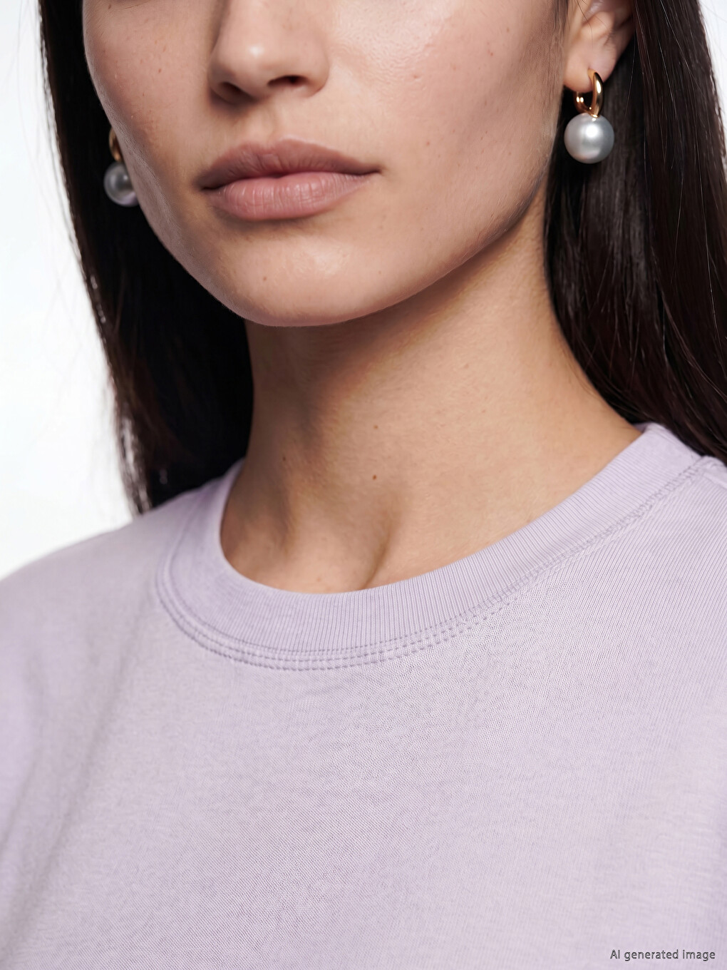 Crew Neck Women's T-Shirt-2