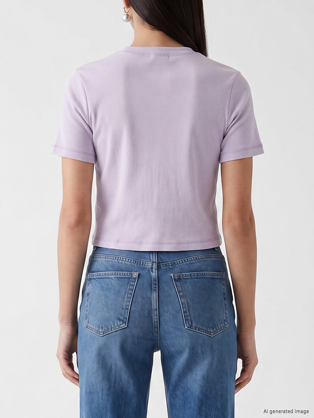 Crew Neck Women's T-Shirt-3