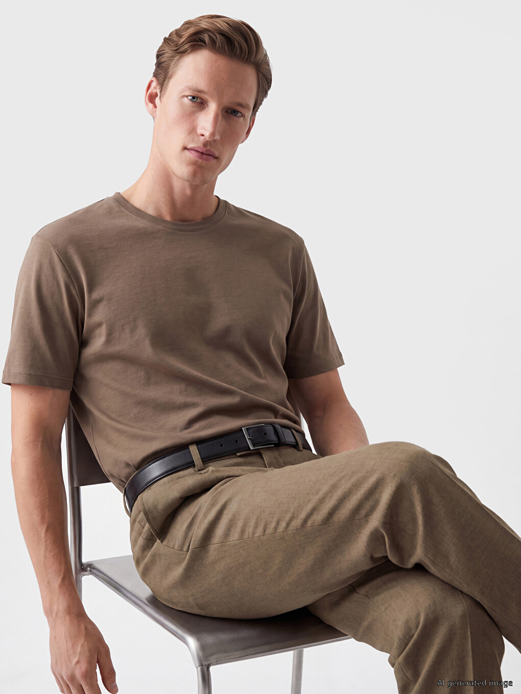 Relax Fit Crew Neck Men's T-shirt