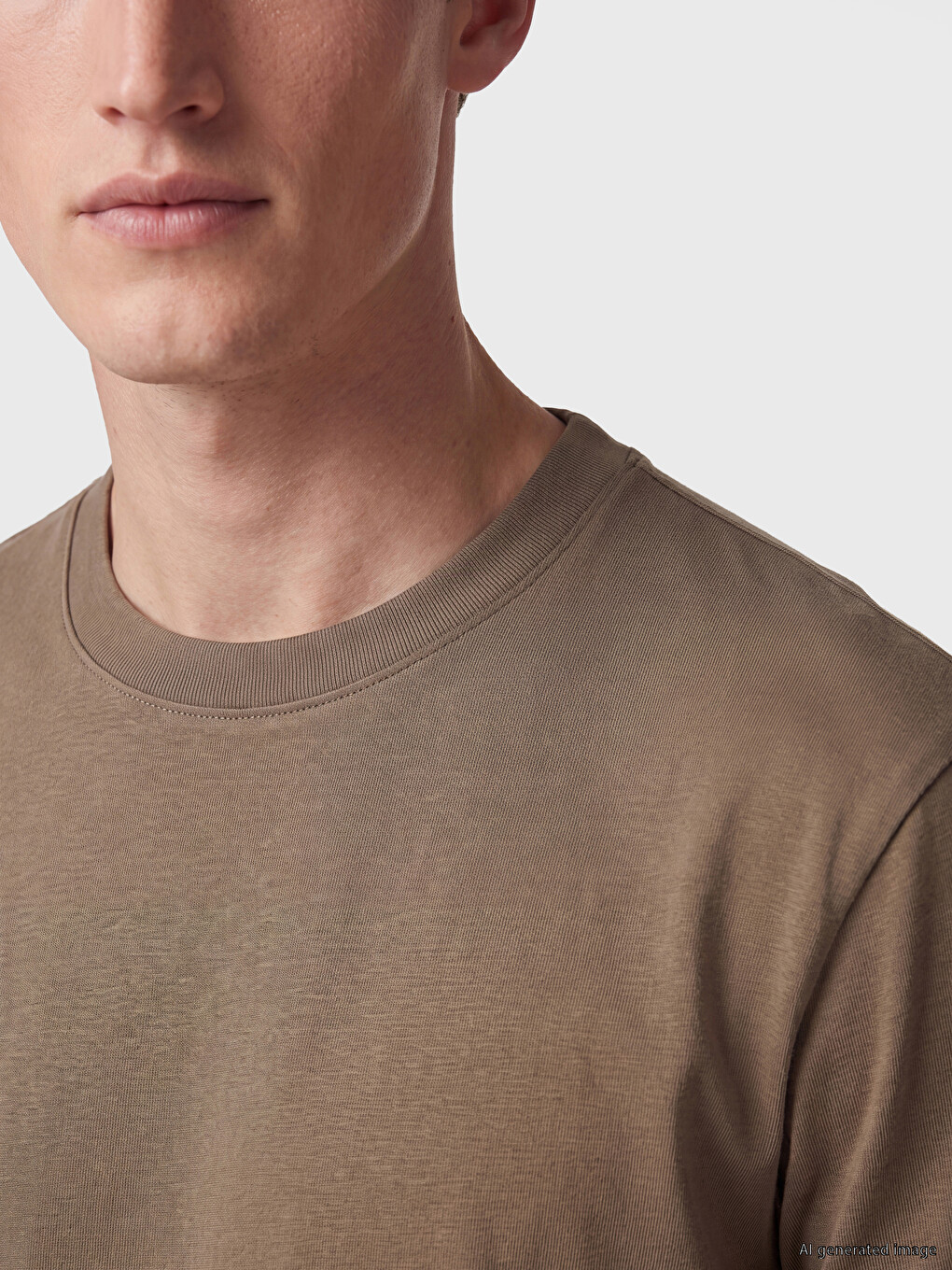 Relax Fit Crew Neck Men's T-shirt-2