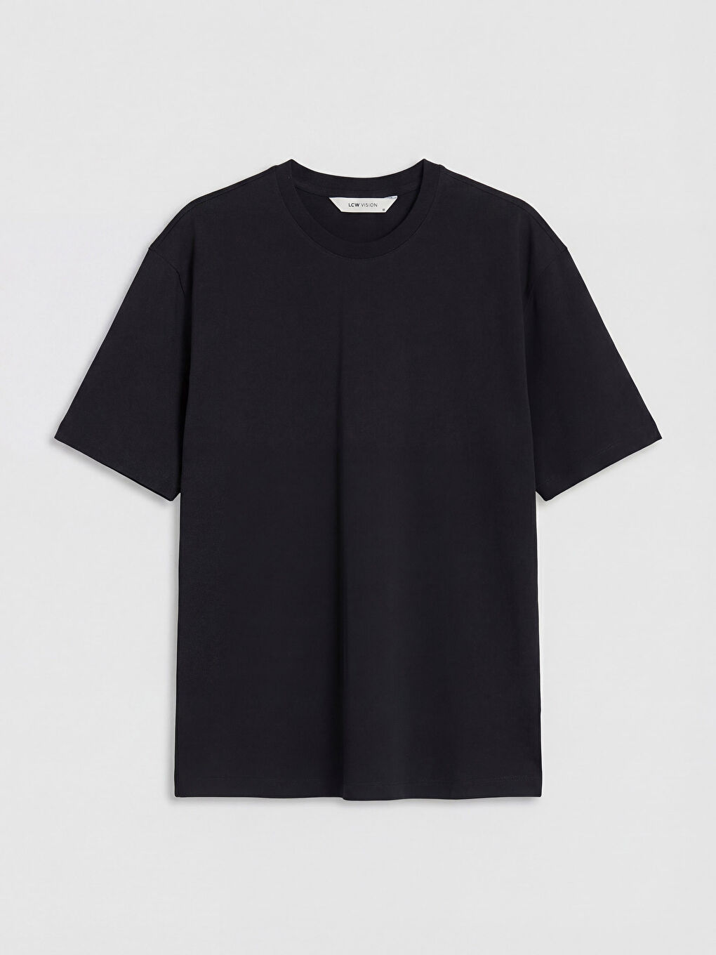 Ekru Bisiklet Yaka Erkek Tişört 2'li-1