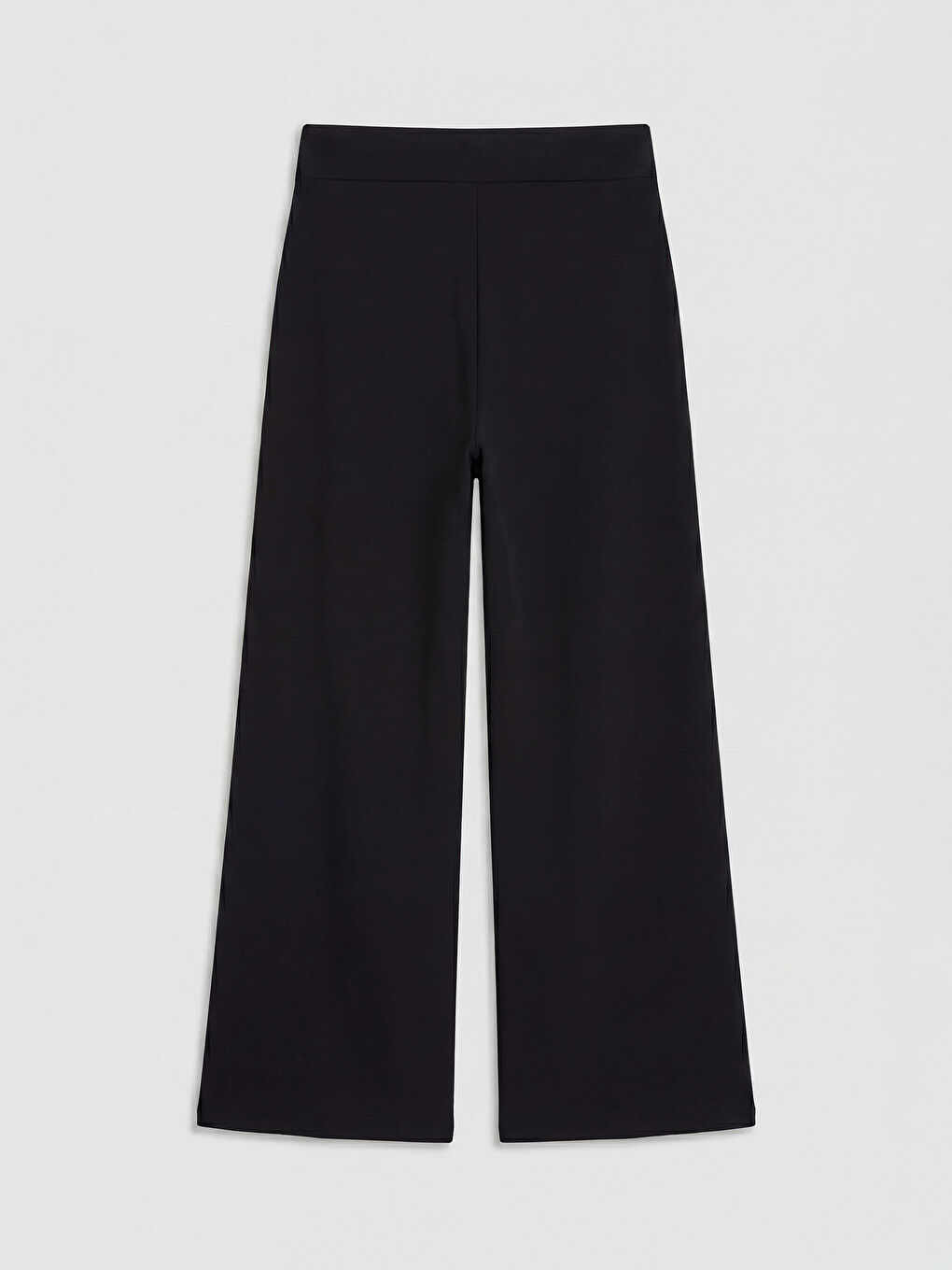 Siyah Zımba Detaylı Soft Touch Kadın Eşofman Altı-1