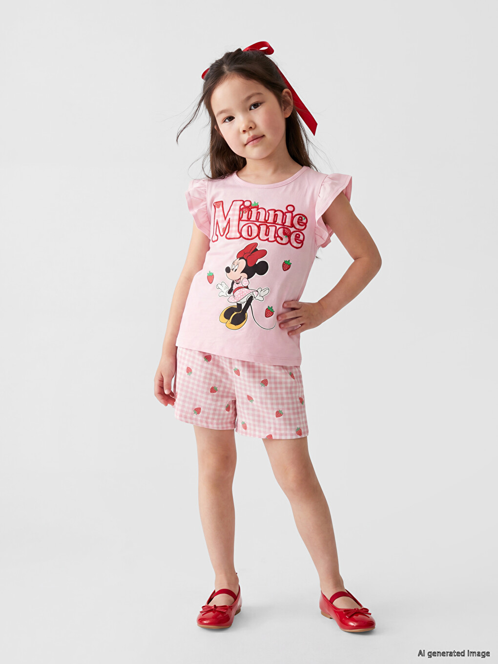 Minnie Mouse Štampani Set Šortsa Za Djevojčice