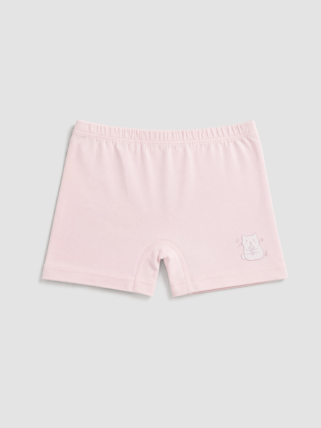 Ekru Kız Çocuk 3'lü Boxer-3