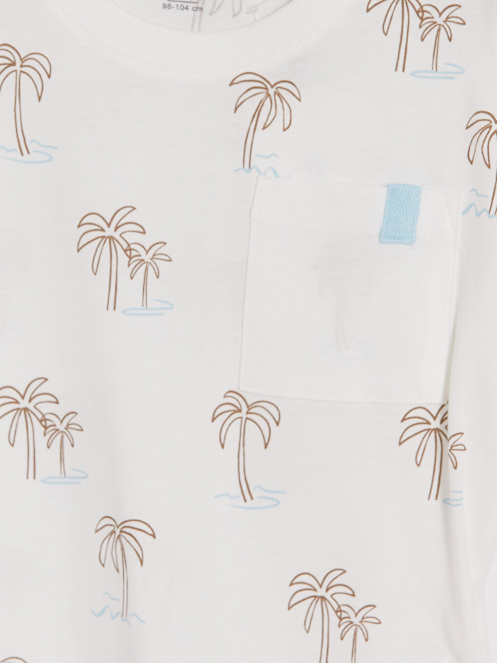 Crew Neck Printed Boys' T-shirt-1