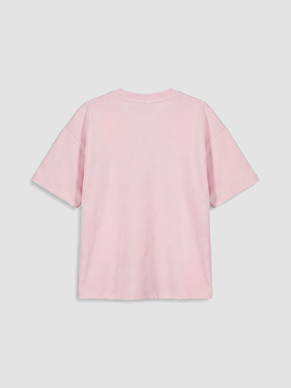 Pembe Kısa Kollu Kız Çocuk Soft Touch Takım-4