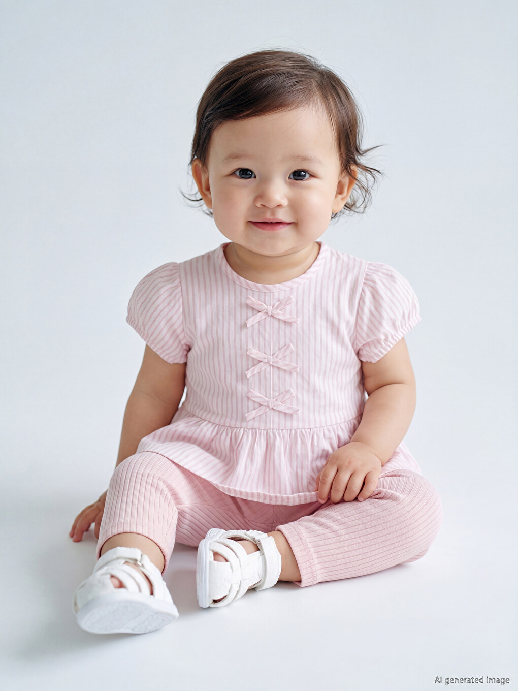 Striped Baby Girls' Set