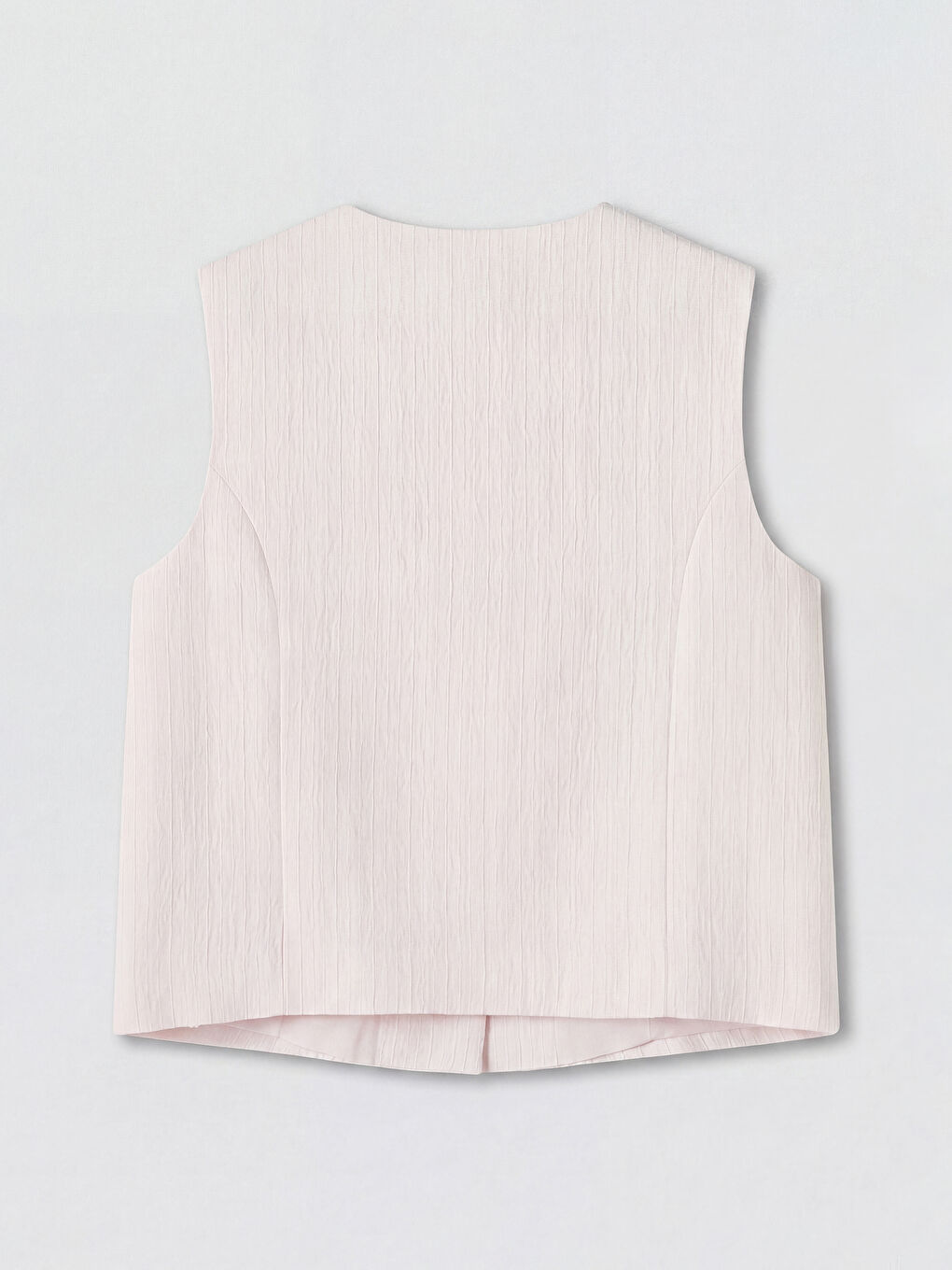 Pembe Dokulu Kadın Klasik Yelek-1