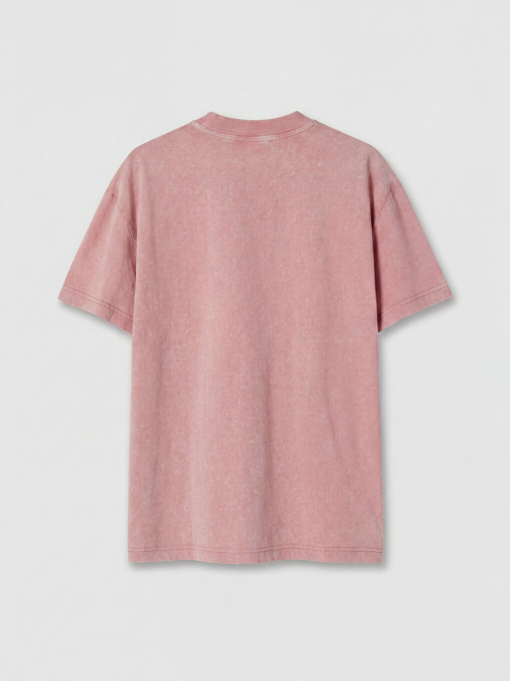 Tricou imprimat cu guler rotund pentru femei-5