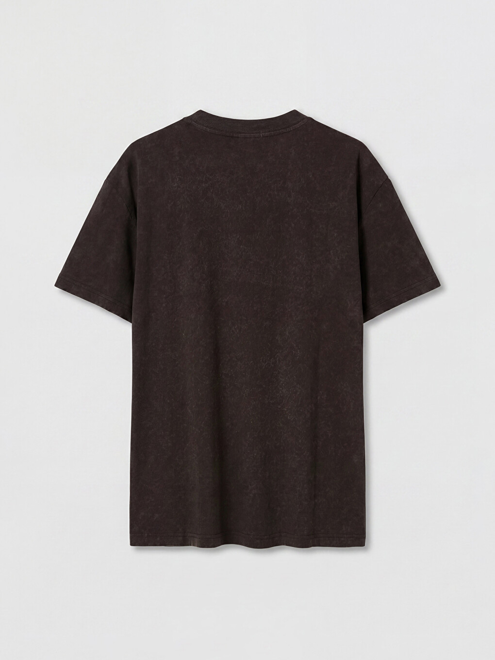 Tricou imprimat cu guler rotund pentru femei-5