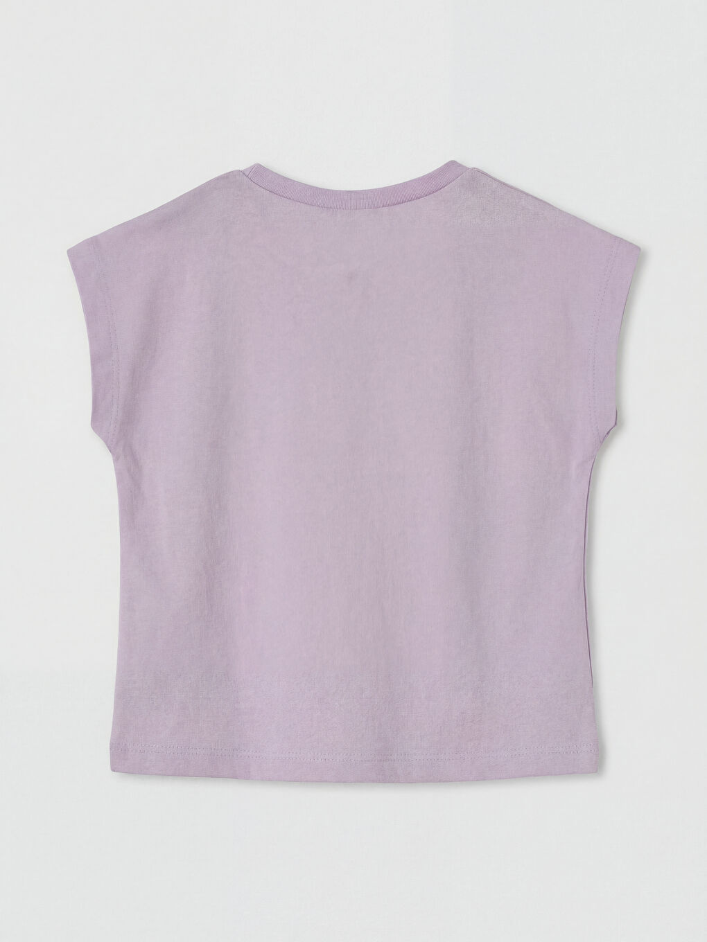 Lila Nakışlı Kız Çocuk Takım-2