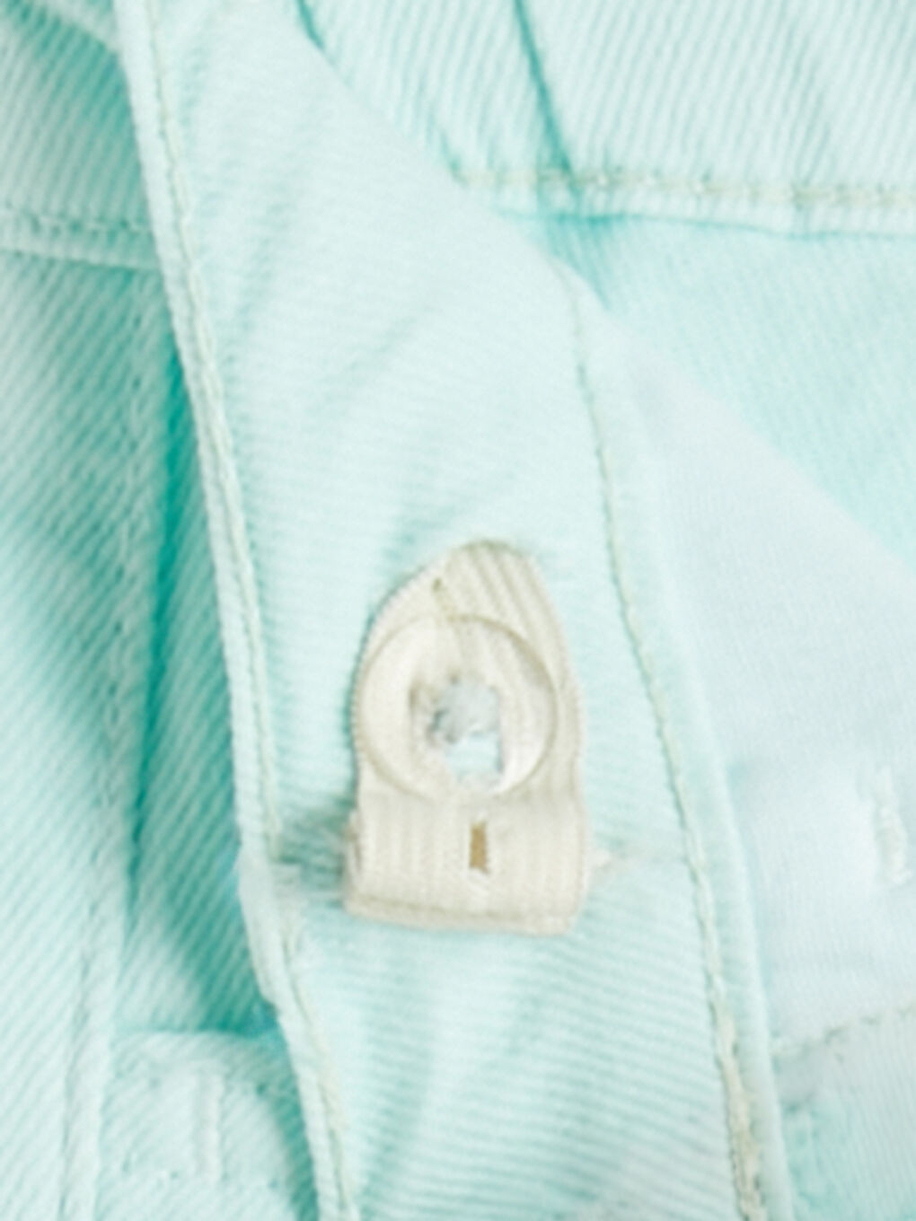 Turkuaz Regular Fit Kız Çocuk Gabardin Pantolon-4