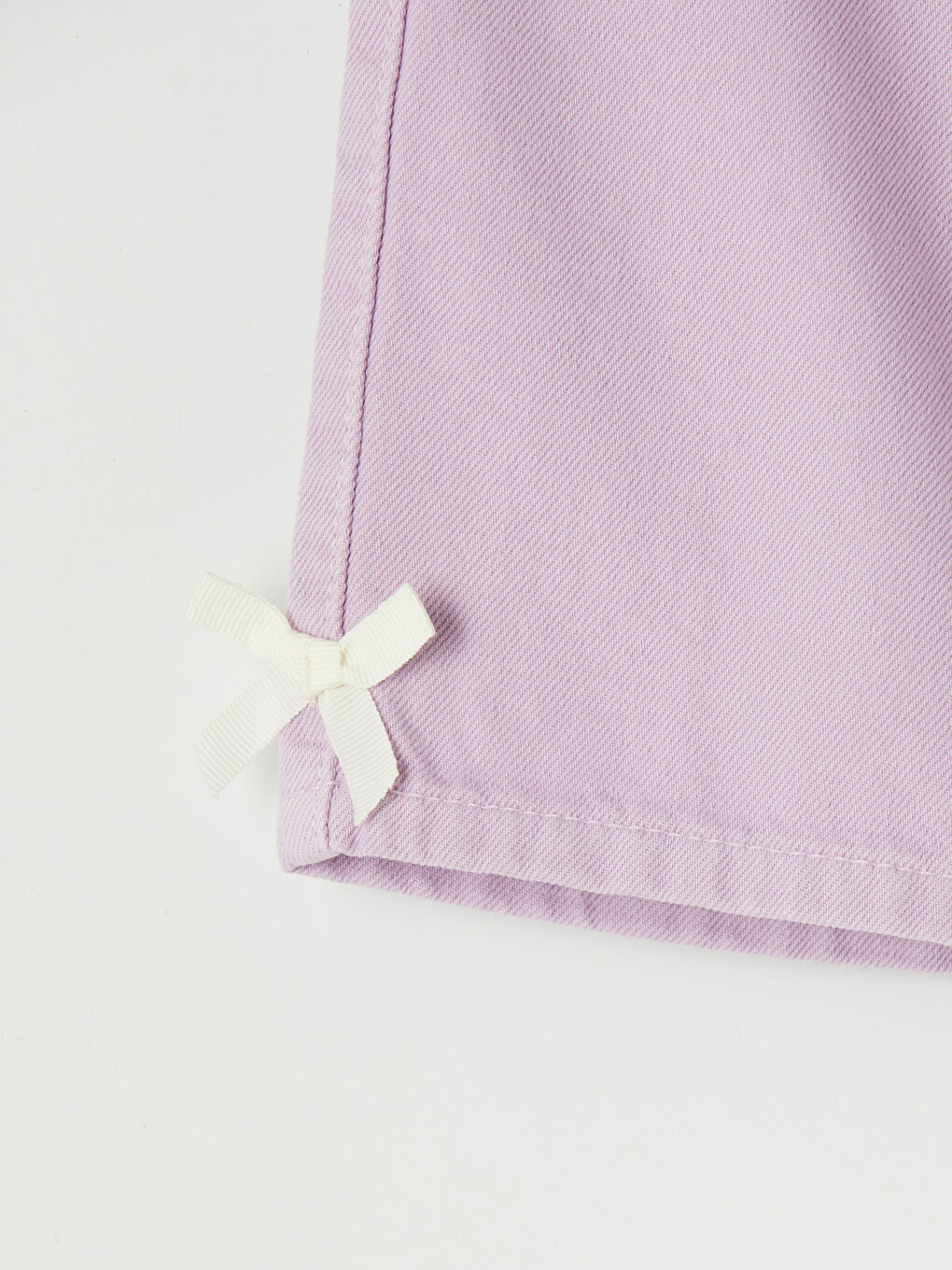 Lila Regular Fit Kız Çocuk Gabardin Pantolon-3