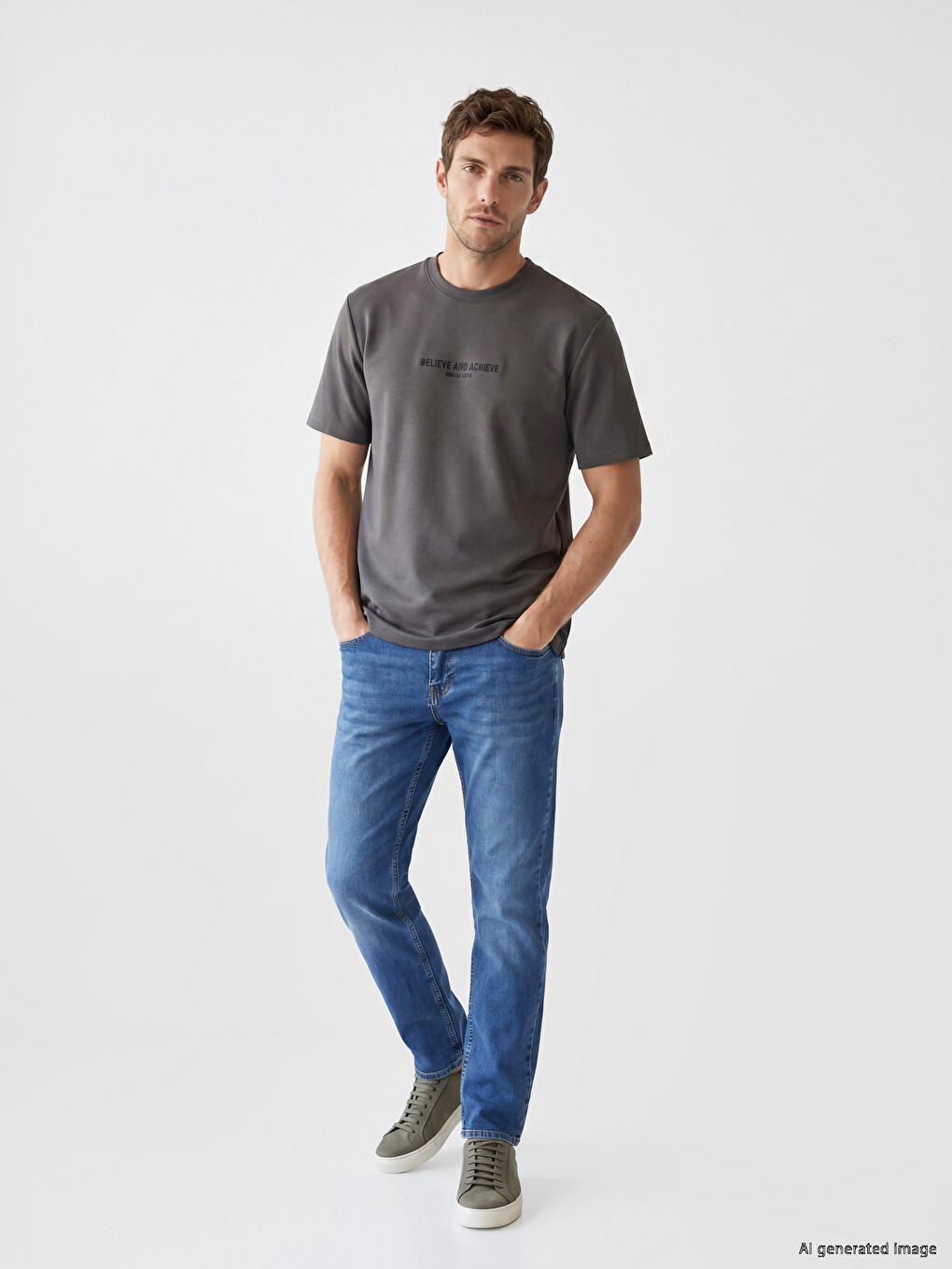 Loose Fit Soft Touch Men's T-Shirt-1