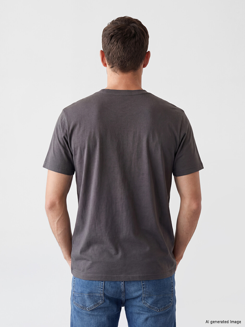 Loose Fit Soft Touch Men's T-Shirt-2