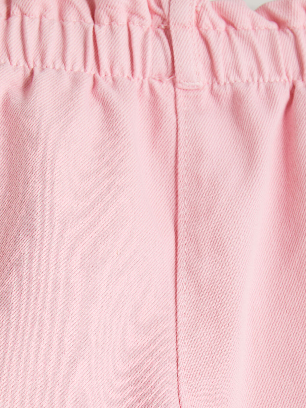 Pembe Fiyonk Detaylı Kız Çocuk Şort-4