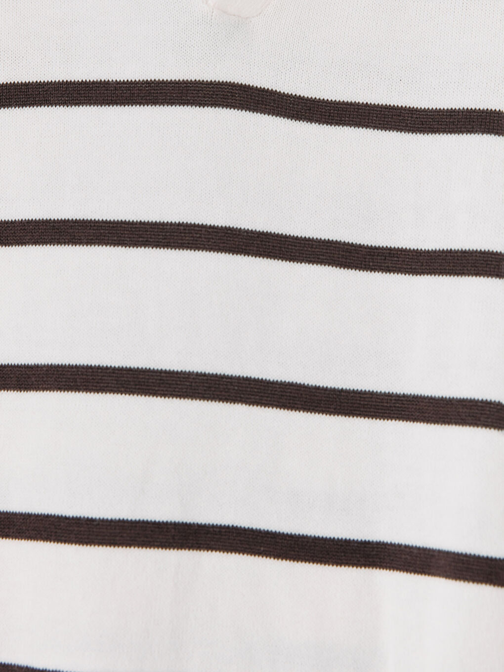 Kahverengi Polo Yaka Erkek Çocuk Triko Kazak-2