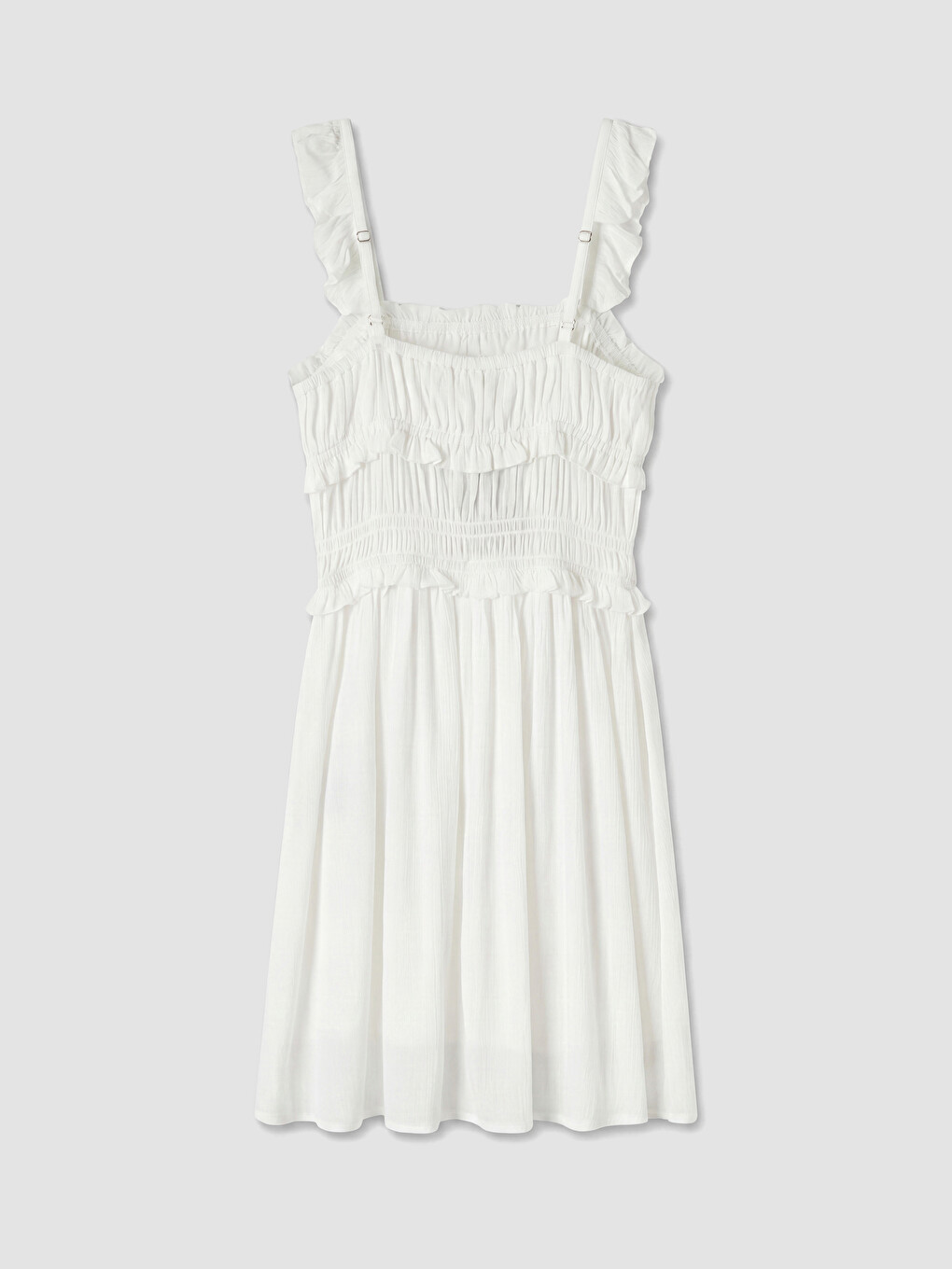 Woman White Dress-6