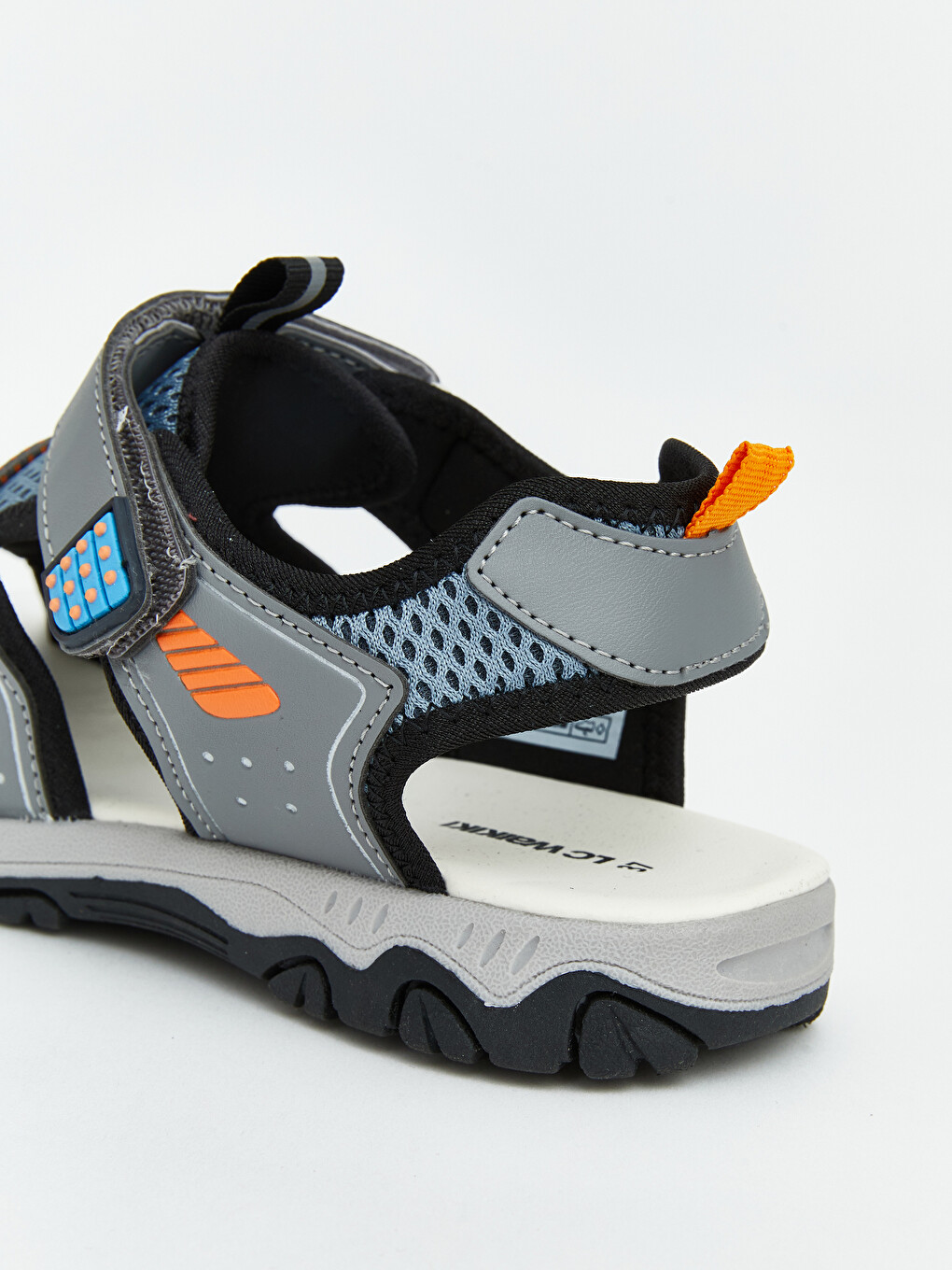 Closed Toe Hook and Loop Boys' Sandals-1