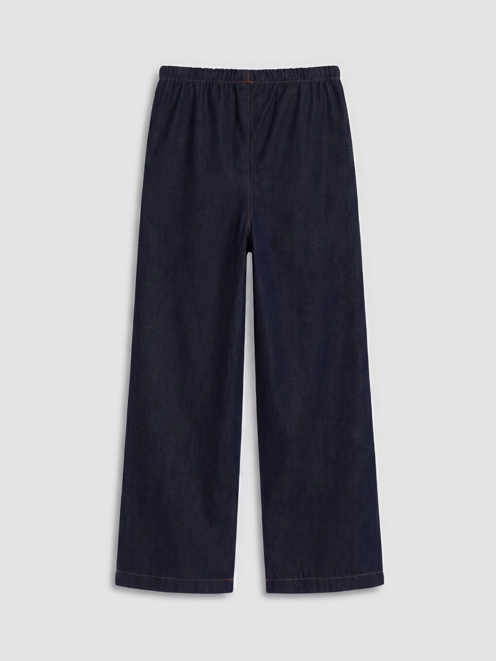 İndigo WideLeg Taşlı Kız Çocuk Jean Pantolon-1