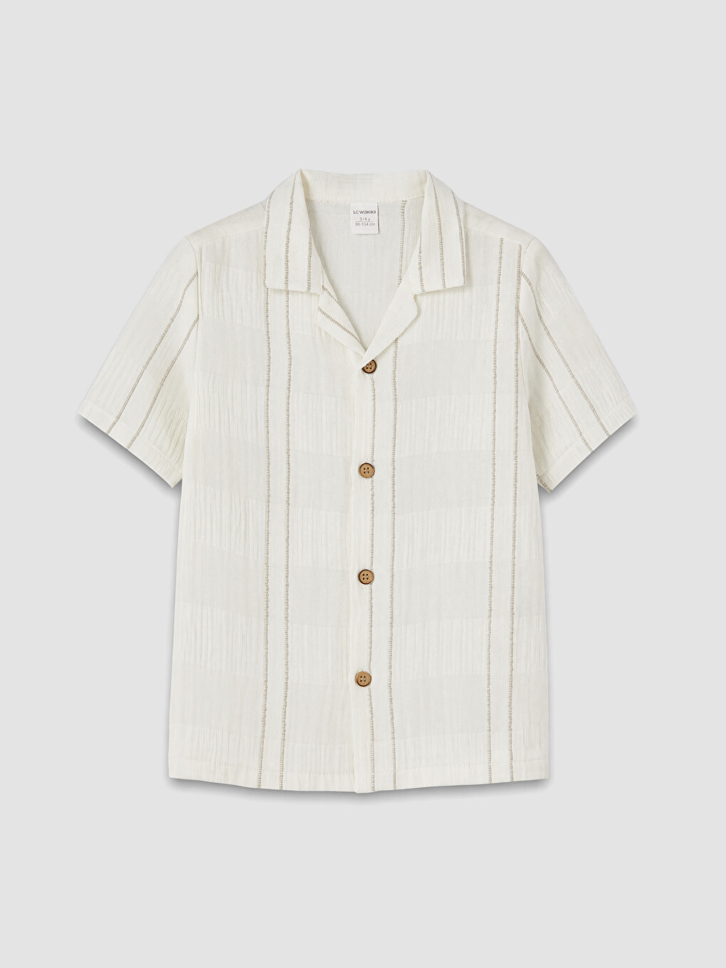 Boy Beige Shirt