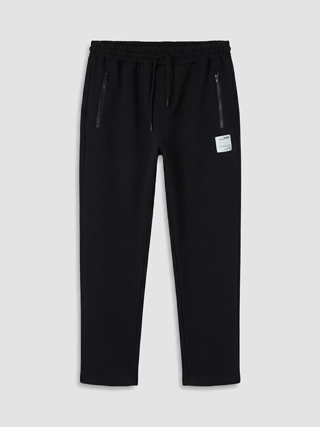 Siyah Regular Fit Erkek Eşofman Altı