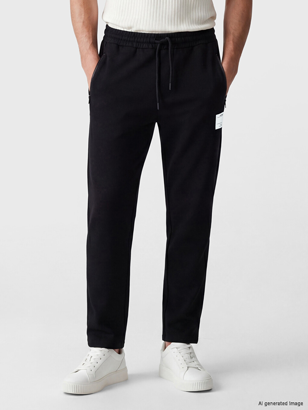 Regular Fit Men's Sweatpants-1