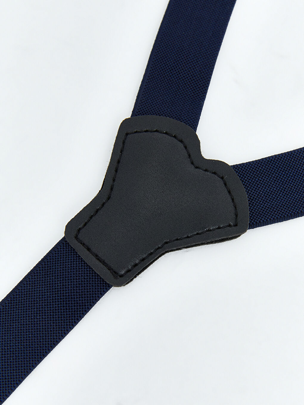 Lacivert Erkek Bebek Pantolon Askısı ve Papyon-2