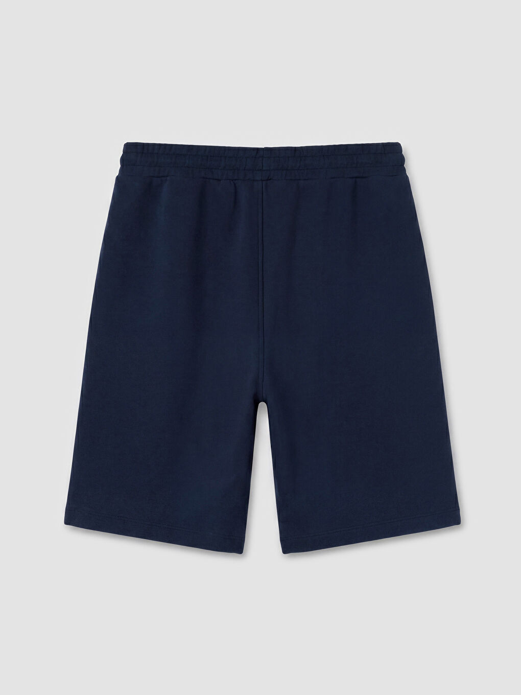 Lacivert Rahat Kalıp Erkek Şort-1