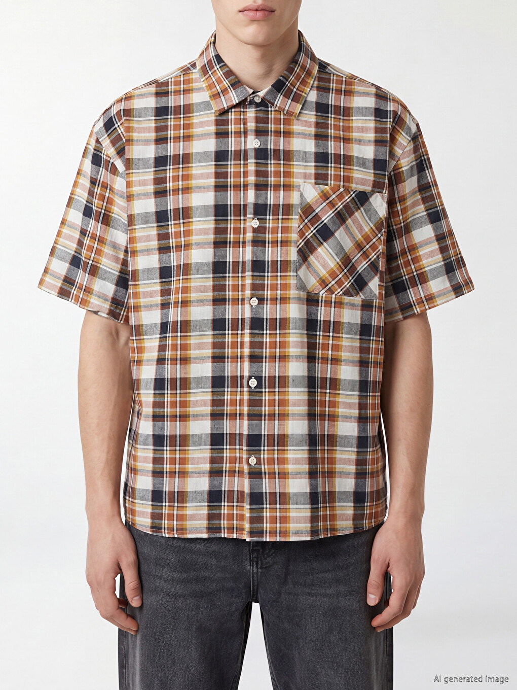 Relaxed Fit Men's Shirt-2
