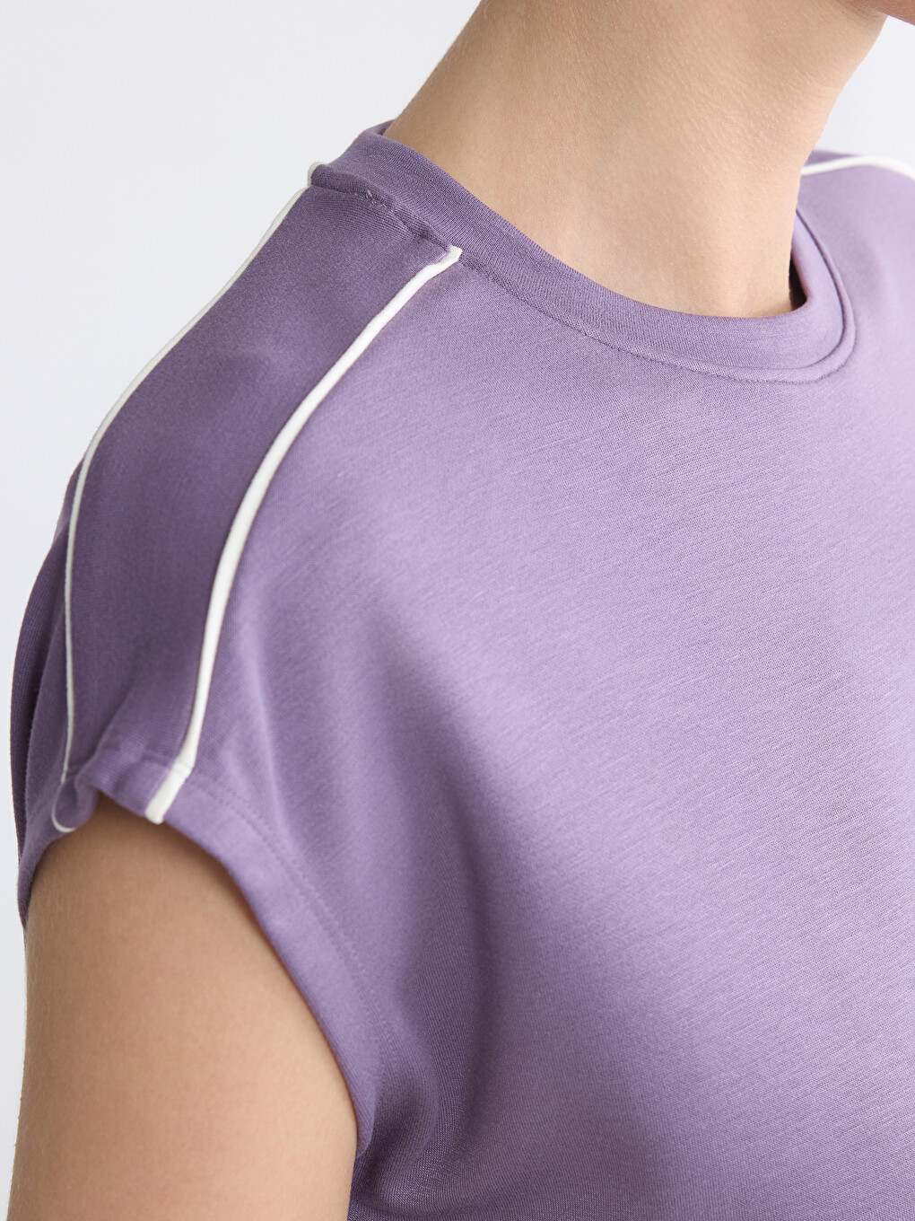 Υπερμεγέθη Απαλή Υφή T-Shirt για γυναίκες-2