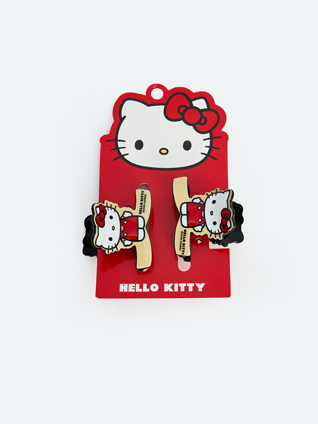 Karışık Hello Kitty Baskılı Kız Çocuk Toka Seti 2'li-2