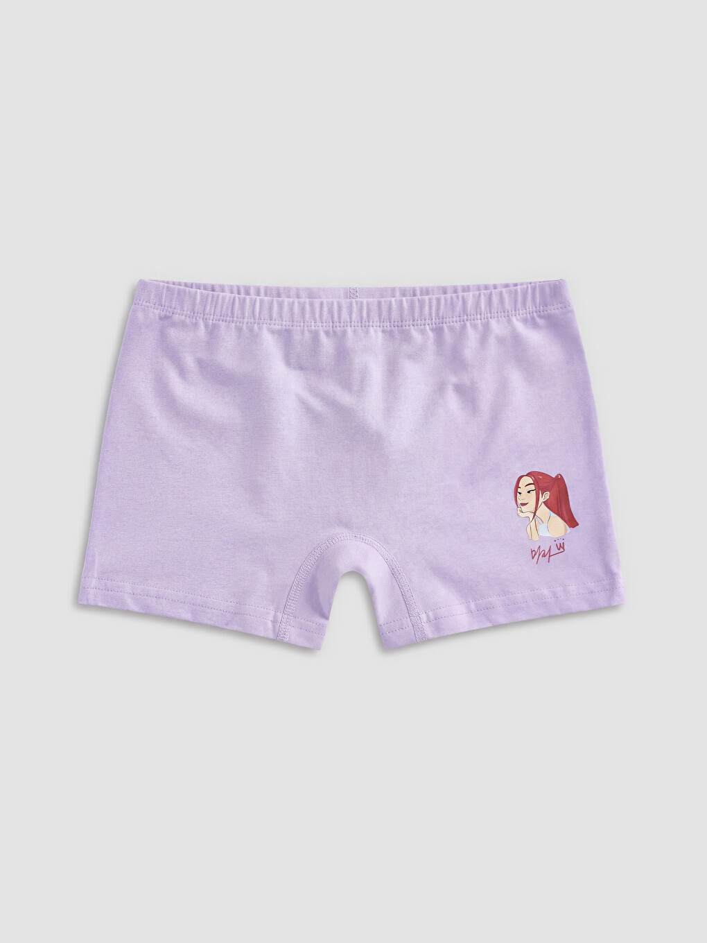 Pembe K-pop Demon Hunters Baskılı Kız Çocuk Boxer 3'lü-2