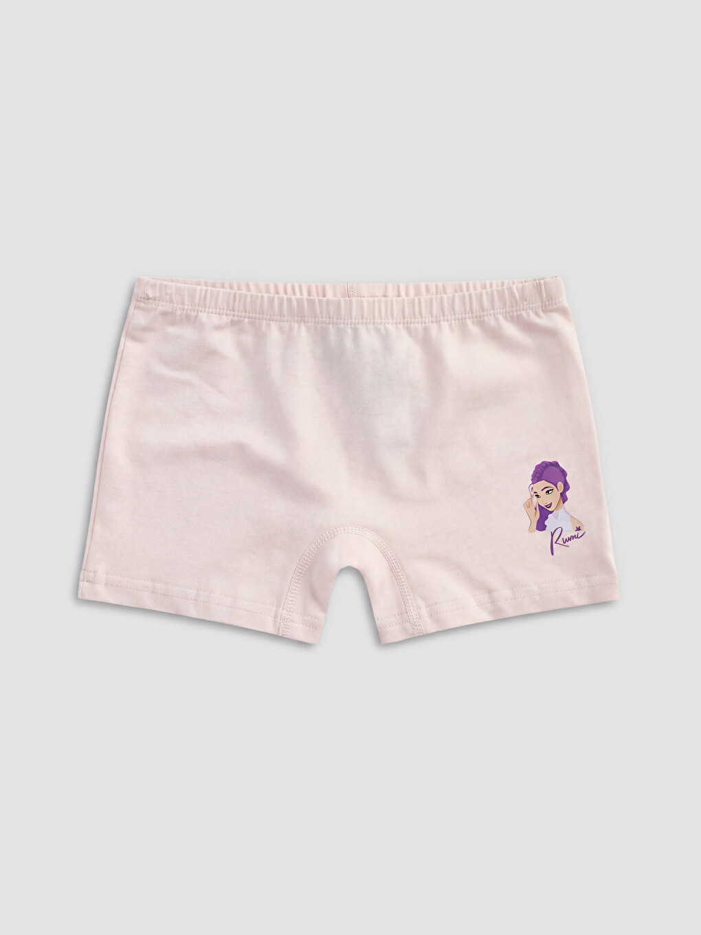 Pembe K-pop Demon Hunters Baskılı Kız Çocuk Boxer 3'lü-3