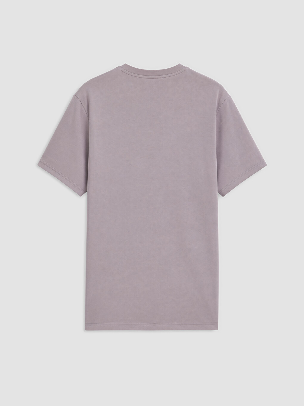 Pembe Bisiklet Yaka Erkek Pijama Üst-1