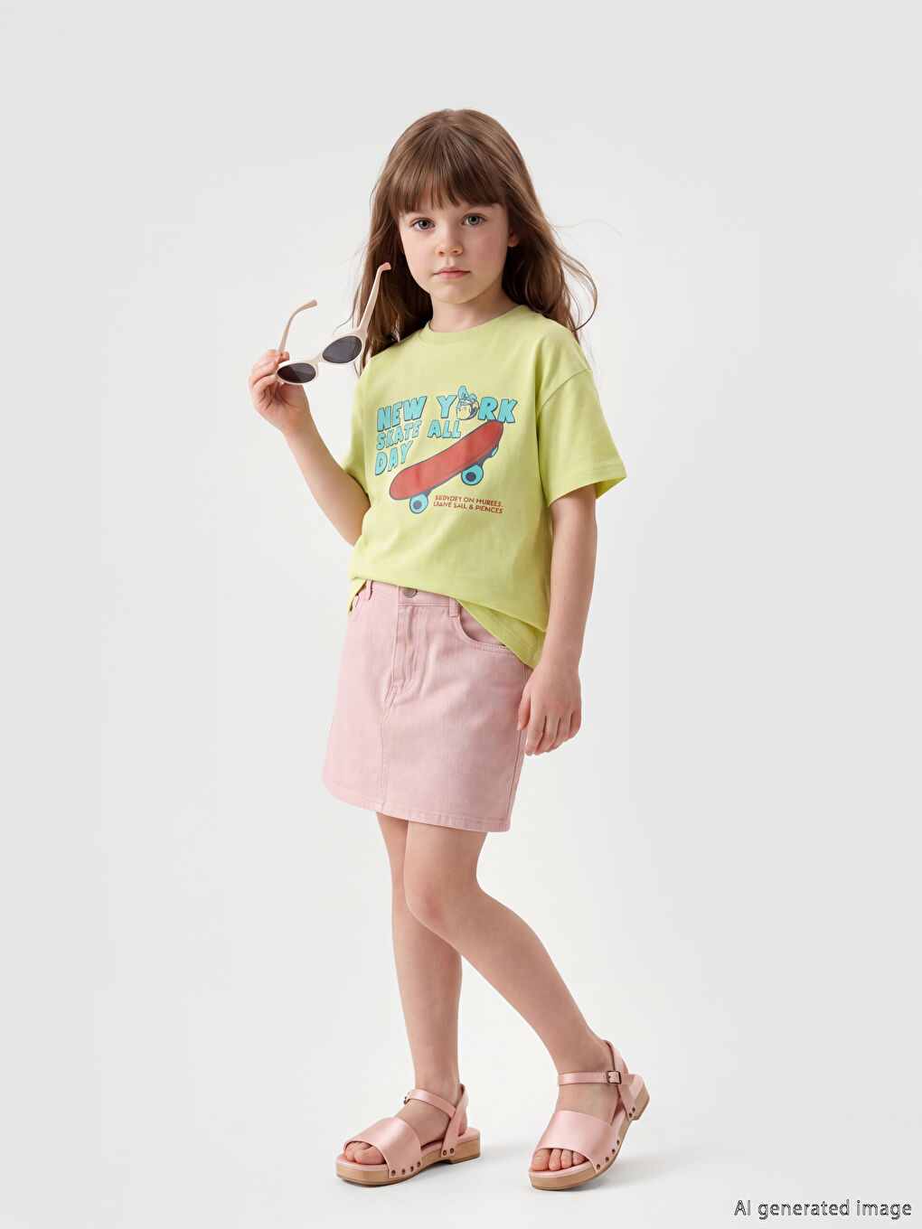 Nostalgic Monkey Printed Unisex Kids T-Shirt-1