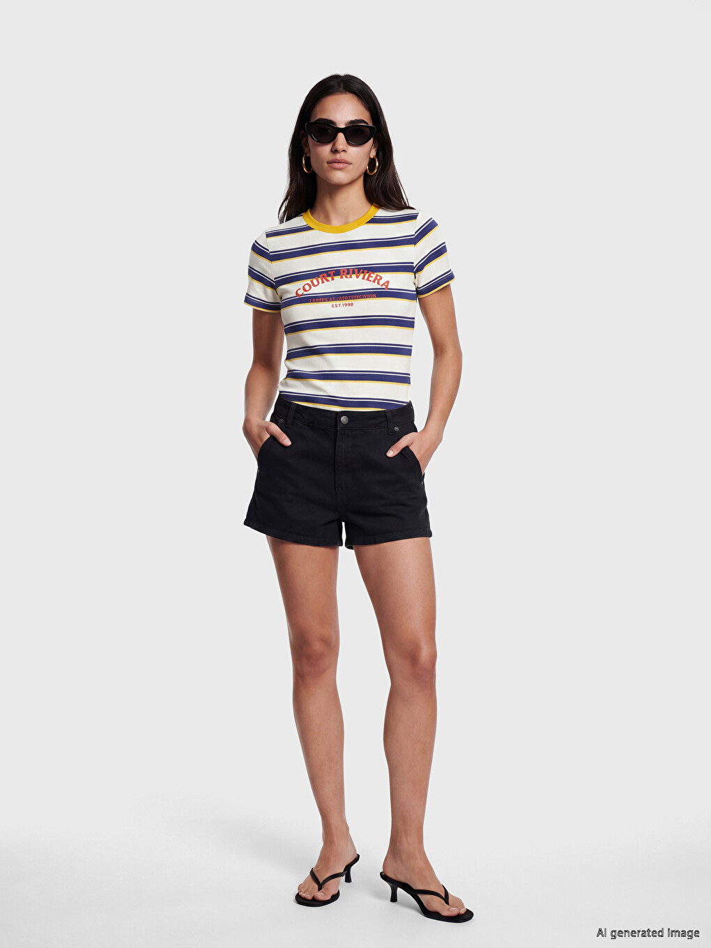 Regular Fit Women's Denim Shorts