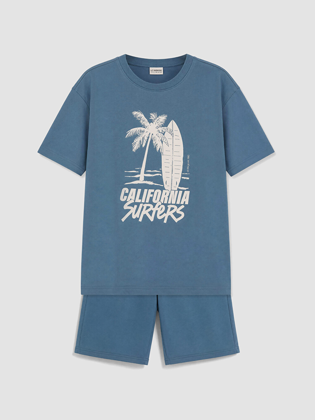 Printed Boys' Shorts Set