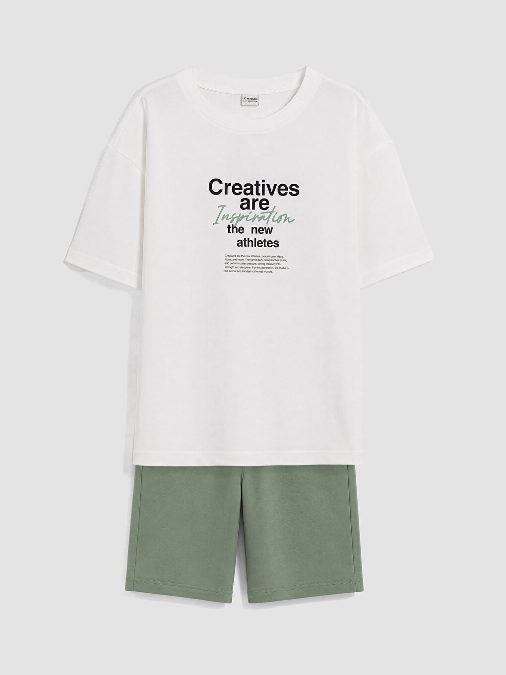 Printed Boys' Shorts Set